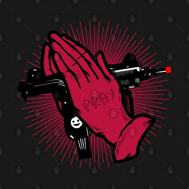 Irreverent Collection: Toy Gun - Pray n°1 by Biagiode-kd