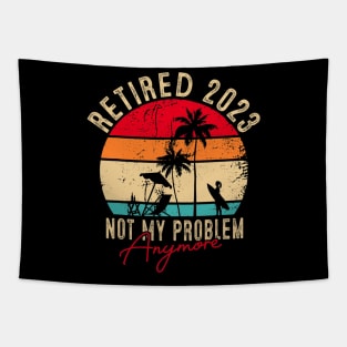 Retired 2023 Not My Problem Anymore Vintage Tapestry