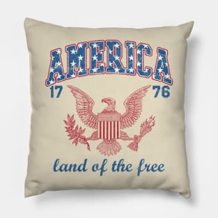 America 1776 - land of the free Pillow