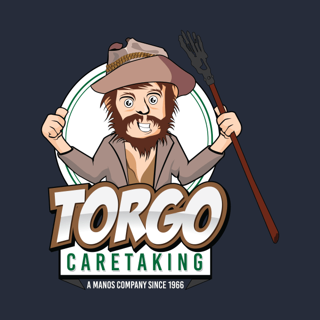 Torgo Care Taking With White Lettering by Underdog Designs