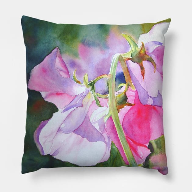 Pretty Peas Pillow by RSHarts