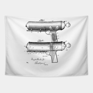 Fire Extinguisher Vintage Patent Hand Drawing Tapestry