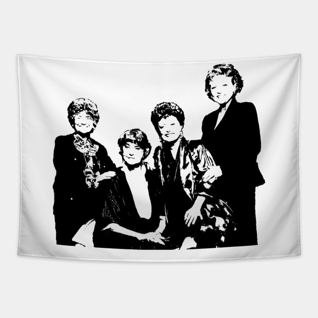 golden girls Tapestry by Tamie