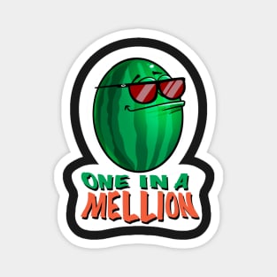 Cute Watermelon - One In a Mellion Magnet