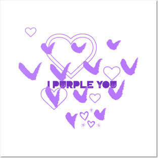 I Purple You - BTS V Tote Bag by Angel PurpleTete - Fine Art America