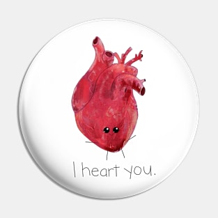 I Heartt You! Pin