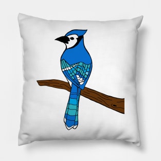 Bluejay Pillow