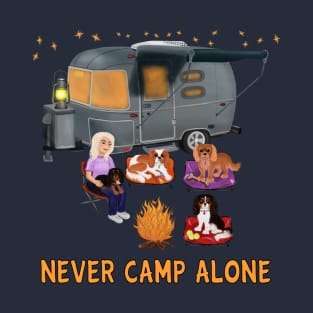 Cavalier King Charles Spaniels Camping and RV Camping T-Shirt