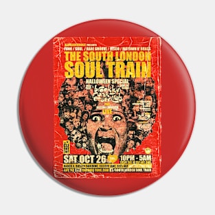 POSTER TOUR - SOUL TRAIN THE SOUTH LONDON 113 Pin