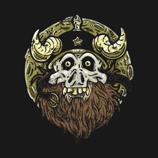 Old Skull Biker T-Shirt