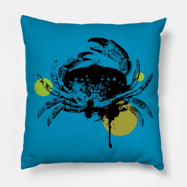 Mr. Crab Pillow by Ikographik