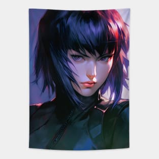 Cybernetic Journeys: Ghost in the Shell Aesthetics, Techno-Thriller Manga, and Mind-Bending Cyber Warfare Art Tapestry