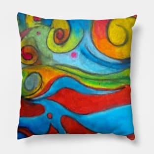 River side Colors Pillow