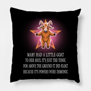 Mary had a little lamb - funny poem Pillow