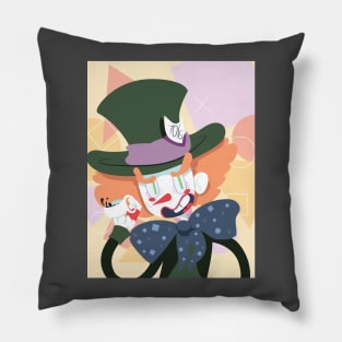 Mad Hatter Pillow