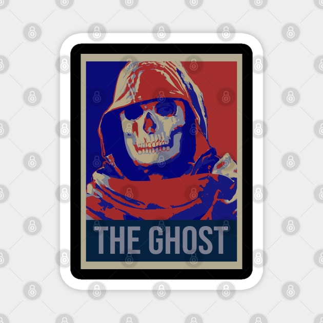 The Ghost Poster! Magnet by Rickster07