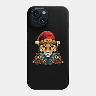 Cheetah Christmas Phone Case