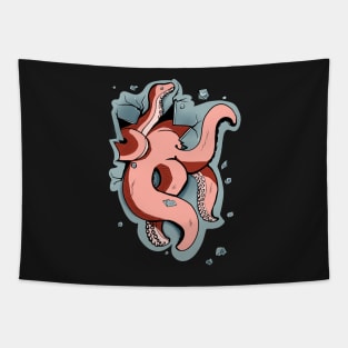 Octopus T-shirt Tapestry