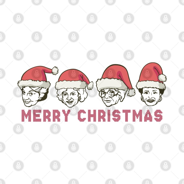 golden girls - merry chisrtmas retro by HANASUISI