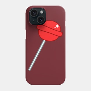 Red Lollipop Phone Case