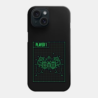 player one controller Phone Case