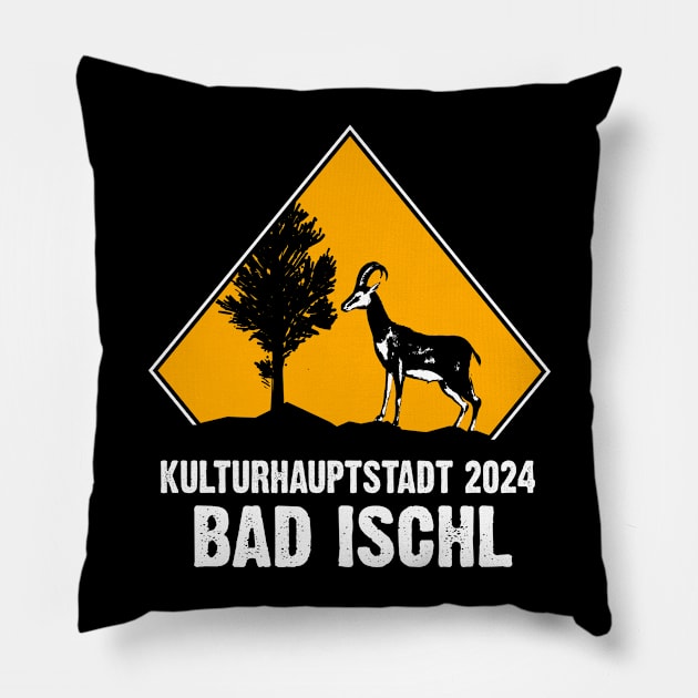 Bad Ischl Pillow by Cooldruck