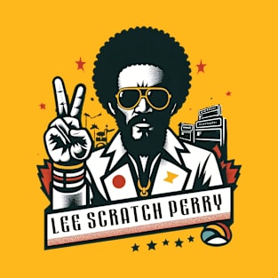 Lee Scratch Perry // Vintage Fan Art T-Shirt