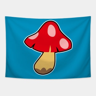 Retro Mushroom Tapestry