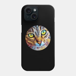 Anxious floppy cat Phone Case