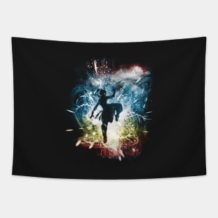 elemental storm-korra Tapestry