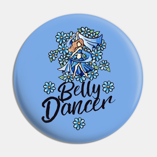 Belly Dancer Pin by bubbsnugg