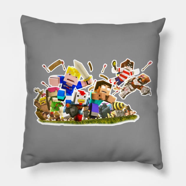 Fight With Me (Official) Pillow by FrediSaalAnimations