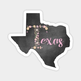 Texas flower state Magnet