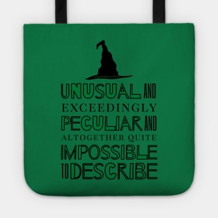 Unusual and Exceedingly Peculiar - Wicked Musical Quote Tote