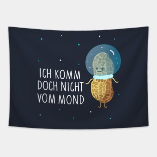 Funny peanut - astronaut Tapestry