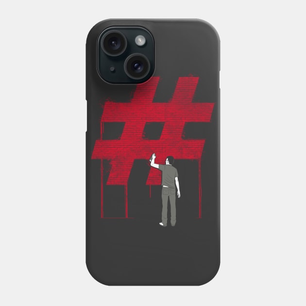 Hashtag Phone Case by tomburns