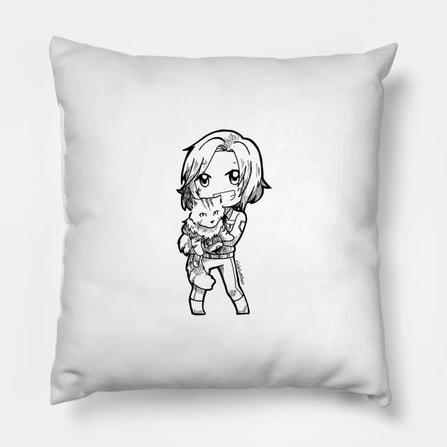 Nicole + CJ Pillow by riozaki21