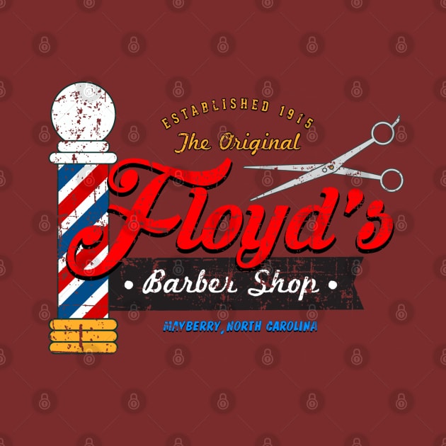 Floyd's Barbershop from The Andy Griffith Show by MonkeyKing