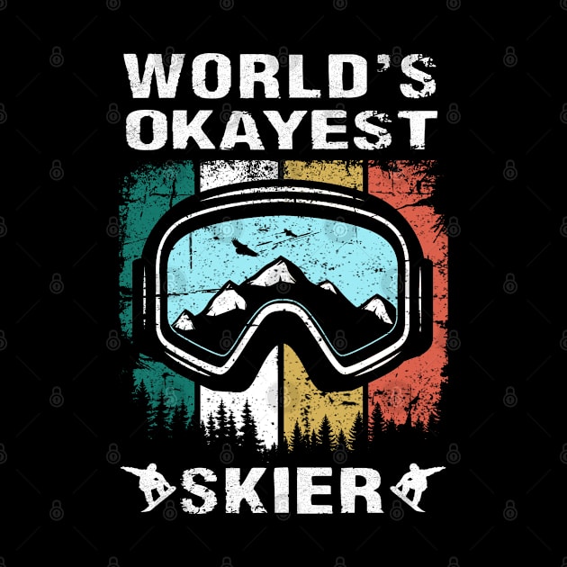 worlds okayest skier retro skiing by Moe99