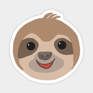 Sloth Face Magnet