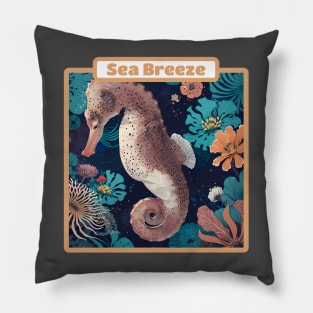 Seahorse Breeze Pillow