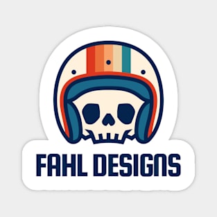 Fahl Designs Skull Magnet