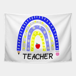 Rainbow Teacher Tapestry