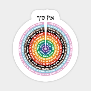 Kabbalistic Creation - Hebrew Queer Sefirot Magnet