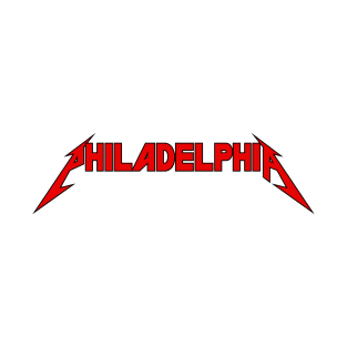 Philadelphia - Typography Art T-Shirt