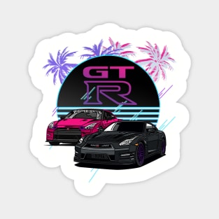 R35 Retro Vibe Magnet