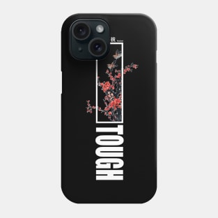 Chinese Ink Indomitable Plum Blossom White Phone Case