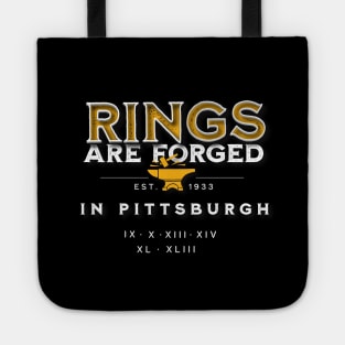 Rings are Forged in Pittsburgh Tote