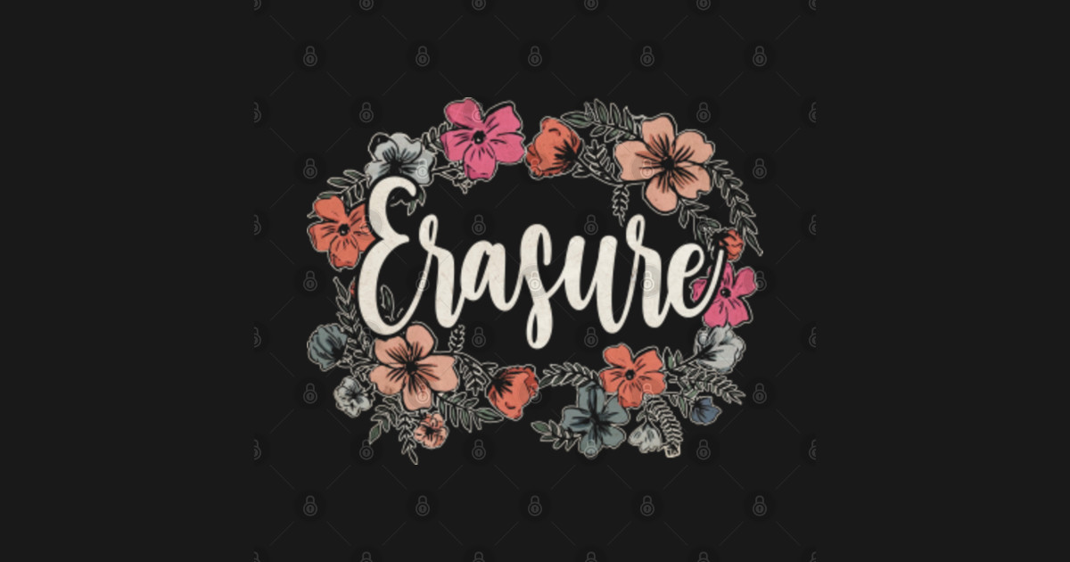 Retro Vintage Styles Erasure Name Birthday 70s 80s 90s Erasure Proud Name Birthday TShirt