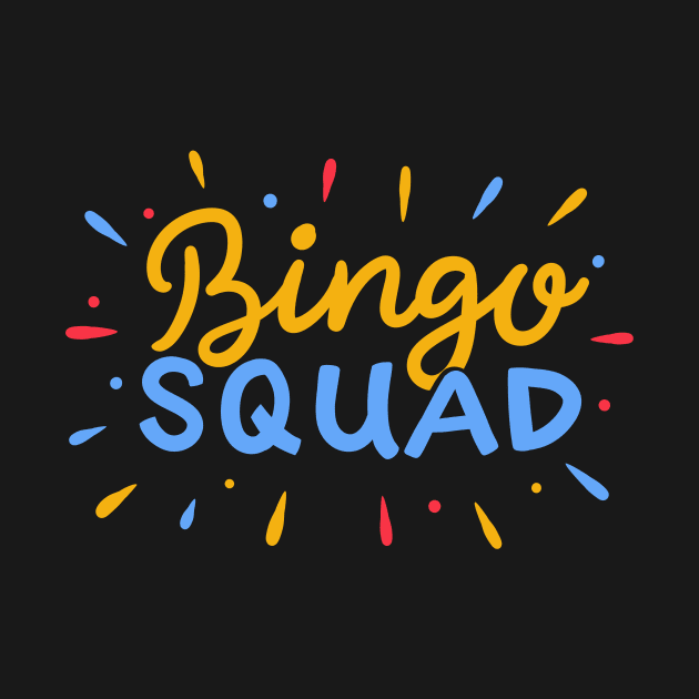 Bingo Bingo Player Bingo Squad by CreativeGiftShop